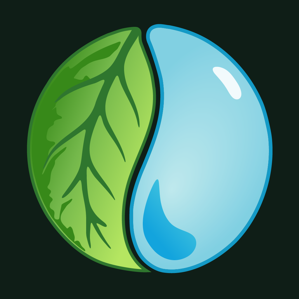 Ícone do FloraVibes — escuro